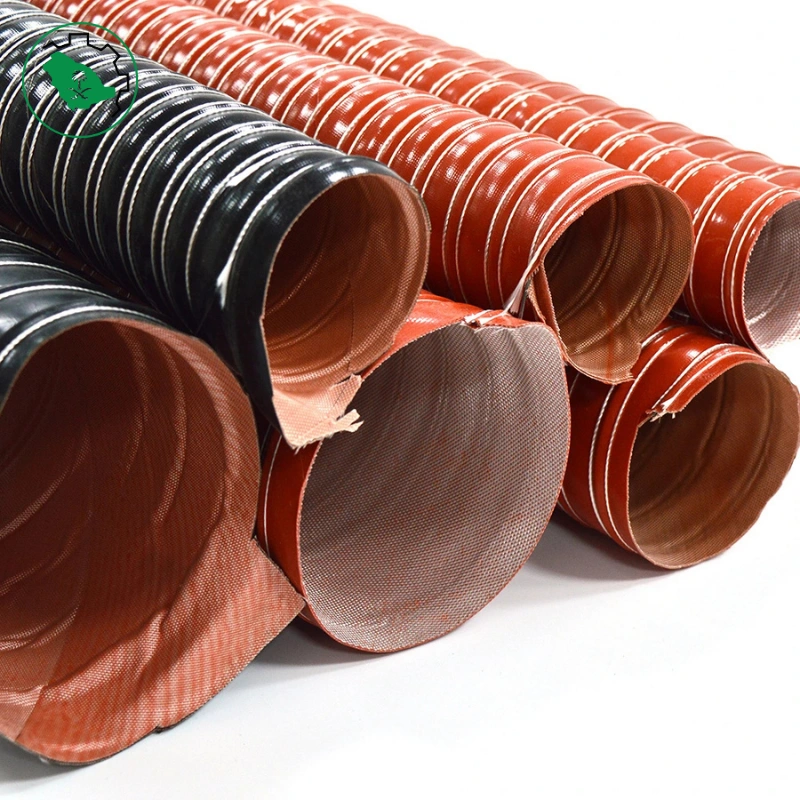 Silicone Coated Glass Fiber Duct
